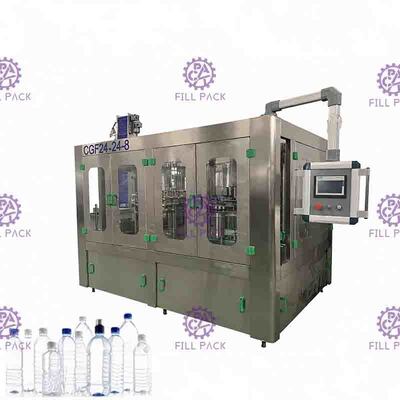 500ml / 1L / 2L Nước uống PET 3 trong 1 Thiết bị sản xuất Monoblock / Nhà máy / Máy / Hệ thống / Dây chuyền