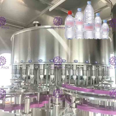 Nước uống PET 500ml / 1L / 2L 3 trong 1 Monoblock Thiết bị đóng nắp / Nhà máy / Máy / Hệ thống / Dây chuyền