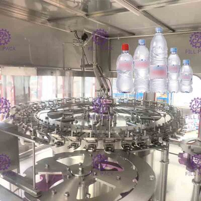 Nước uống PET 500ml / 1L / 2L 3 trong 1 Monoblock Thiết bị đóng nắp / Nhà máy / Máy / Hệ thống / Dây chuyền