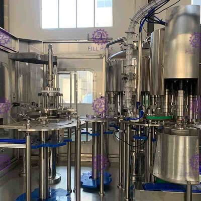 Hoàn toàn tự động 3000BPH Chai nhựa PET nhỏ Máy đóng chai nước 3 trong 1 cho nước uống khoáng tinh khiết