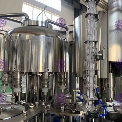 Hoàn toàn tự động 3000BPH Chai nhựa PET nhỏ Máy đóng chai nước 3 trong 1 cho nước uống khoáng tinh khiết