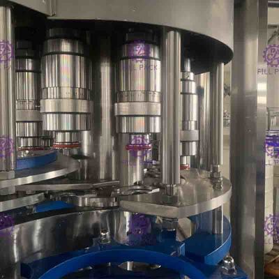 15000BPH 3 trong 1 Monoblock Nước uống tinh khiết Chai PET Máy chiết rót nước Sản xuất thiết bị Thép không gỉ 304