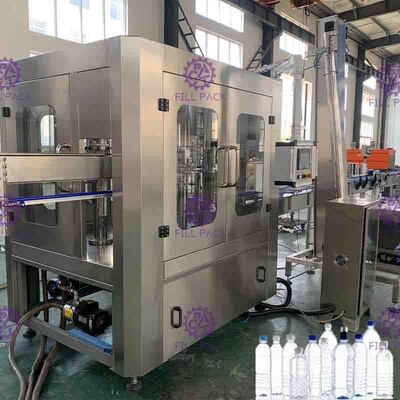 Dây chuyền chiết rót nước khoáng 2L Non Soda 300BPH với độ chính xác cao