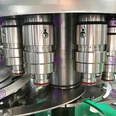 6000BPH 2000ml Máy chiết rót nước tinh khiết 3 trong 1 tự động