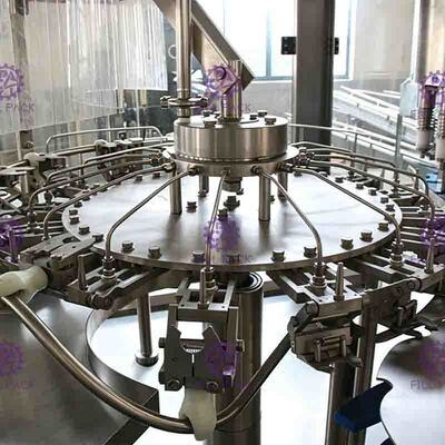 6000BPH 2000ml Máy chiết rót nước tinh khiết 3 trong 1 tự động