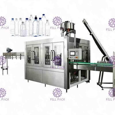Máy chiết rót nước 3 trong 1 PET tự động 2000ml