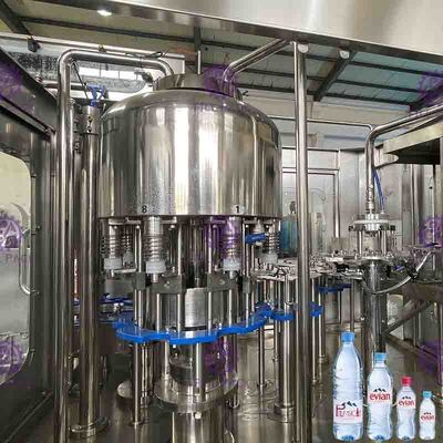 Thiết bị chiết rót nước chai nhỏ PET tự động 3 trong 1 / Monoblock Aspetic 2000ml