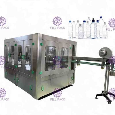 Điều khiển PLC 3 trong 1 nước Máy chiết rót SUS304 Với vít Cap