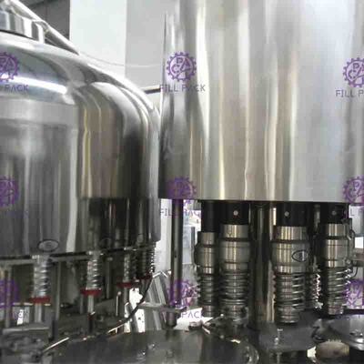 24 Thủ trưởng PET Chai uống Nhà máy chiết nước Với điều khiển PLC