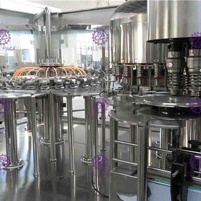 24 Thủ trưởng PET Chai uống Nhà máy chiết nước Với điều khiển PLC
