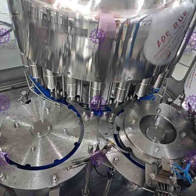 Full Máy chiết tự động Nước khoáng 8000 Chai mỗi Speed ​​Giờ