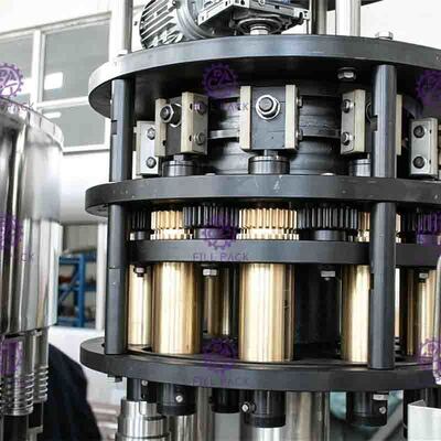 Công nghiệp Monoblock máy chiết bán tự động Thiết bị đóng chai giải khát