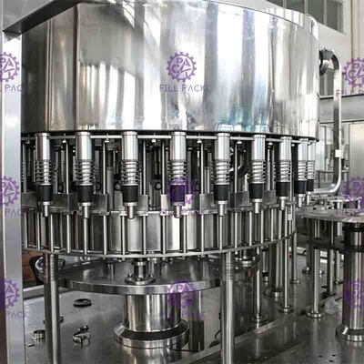 Công nghiệp Monoblock máy chiết bán tự động Thiết bị đóng chai giải khát