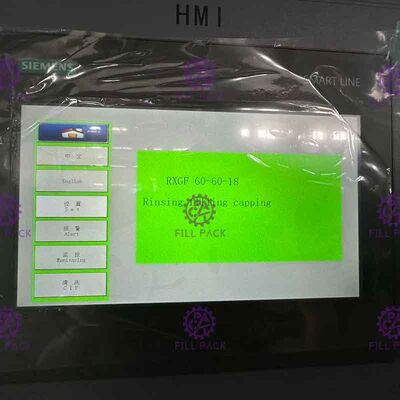 25000BPH Máy chiết rót chai nước Với PLC Siemens Và Hai Pieces Xây dựng
