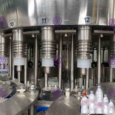 Monoblock Uống Máy chiết rót nước, Bơm giặt và niêm phong 3 trong 1