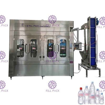 Monoblock Uống Máy chiết rót nước, Bơm giặt và niêm phong 3 trong 1