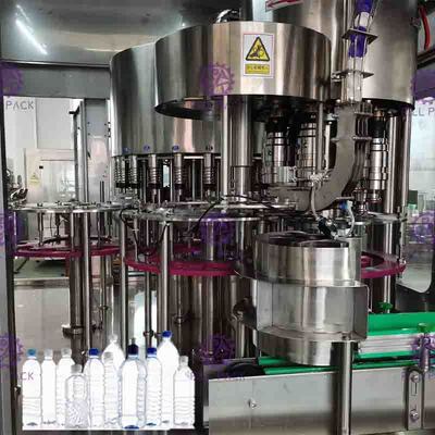 Monoblock Uống Máy chiết rót nước, Bơm giặt và niêm phong 3 trong 1