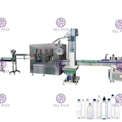 500ml / 1L / 2L Nước uống PET 3 trong 1 Thiết bị sản xuất Monoblock / Nhà máy / Máy / Hệ thống / Dây chuyền