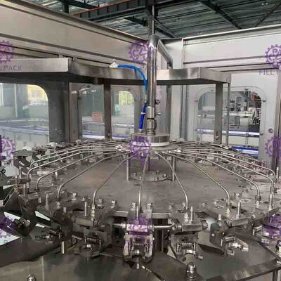 Máy rót nước khoáng tốc độ cao, máy Monoblock 18 đầu tự động