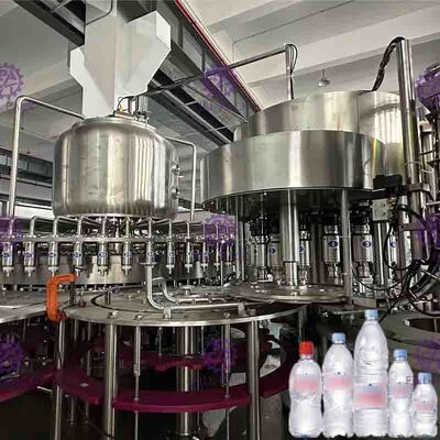 Máy chiết rót nước tinh khiết tự động 20000BPH 40 đầu Áp suất bình thường