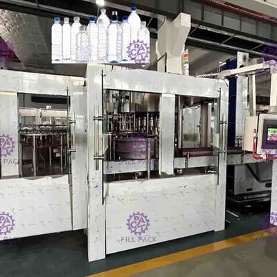 Máy chiết rót nước tinh khiết tự động 20000BPH 40 đầu Áp suất bình thường