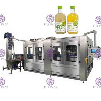Chất độn chai rượu vang thủy tinh gạo máy công nghiệp 3 - trong - 1 đầy nóng dòng
