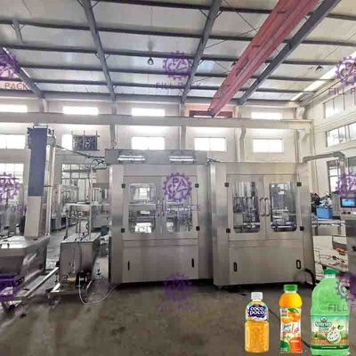 24 đầu nước trái cây xăng máy 8000 chai nhựa mỗi giờ vít mũ