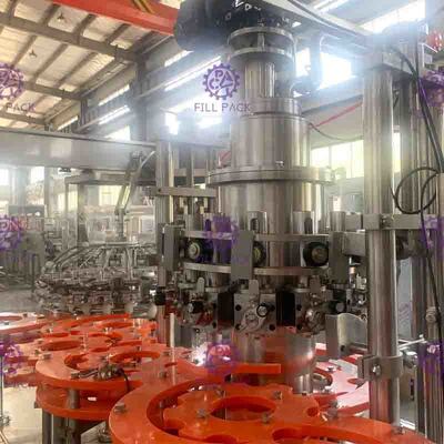 Hoàn toàn tự động Monoblock nóng máy chiết Chế biến trái cây Juice Thiết bị 0.3L - 2L