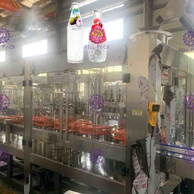 3 trong 1 Monoblock nóng máy chiết rót Mango Juice giặt Capping máy