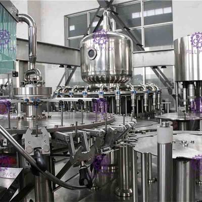 High Speed ​​Filling nóng Máy Fruit Juice Filling Và Loại vặn nắp chai Máy tích