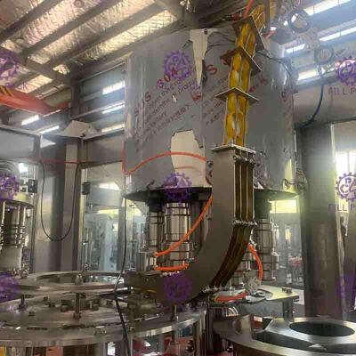 High Capacity Máy chiết rót nóng Juice Tập trung thiết bị đóng chai thương mại