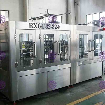 Công nghiệp ô tô và đồ uống Thiết bị chiết Chai nhựa Filler Máy 3-trong-1