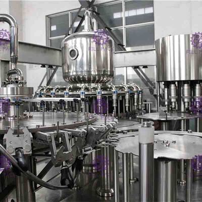 Công nghiệp ô tô và đồ uống Thiết bị chiết Chai nhựa Filler Máy 3-trong-1
