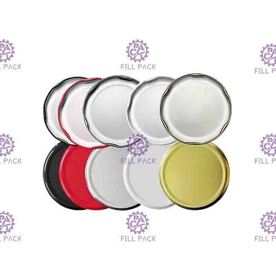 Nắp chai nước trái cây thủy tinh 38mm 43mm Nắp vặn bằng kim loại 48mm 53mm 58mm