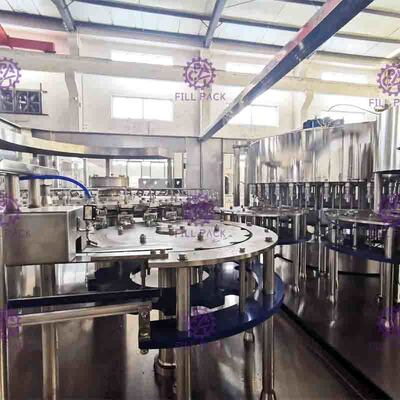 Máy chiết rót nước trái cây rửa monoblock CGF32-32-10 Thiết bị chai nhựa