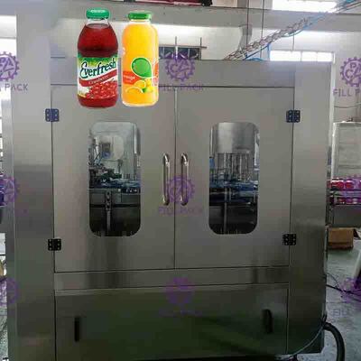 Thiết bị chiết rót nước ép cam dạng hạt 3 trong 1 tự động với nắp vặn TẮT