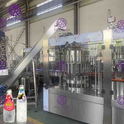 Thiết bị chiết rót đồ uống nâng không khí 12000BPH có nắp kim loại