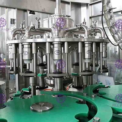 Thiết bị chiết rót chất lỏng vô trùng 3 trong 1 Dây chuyền chiết rót đồ uống điện 5000BPH