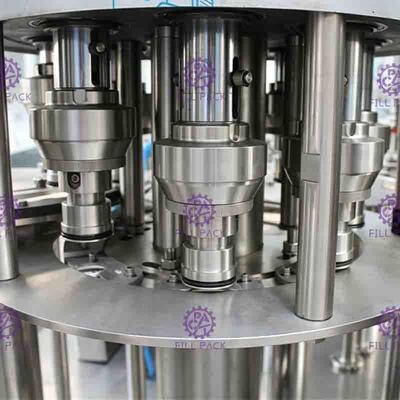 PLC Trà điều khiển máy chiết từ vặn nắp chai Đối với chai PET
