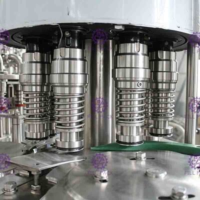 4 Trong 1 Chai nhựa lỏng Filler Máy PLC kiểm soát Với ​​màn hình cảm ứng