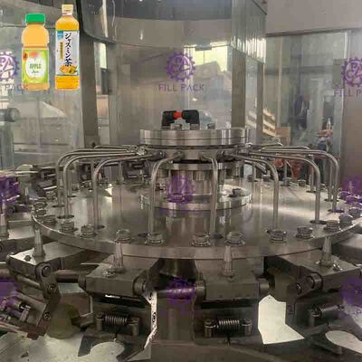 Cao năng lực kiểm soát Chai bột Juice Máy chiết rót nhựa PLC