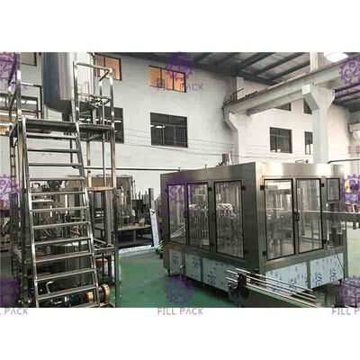 Máy chiết rót nước trái cây cô đặc vô trùng 3 trong 1
