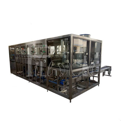 Máy chiết rót nước 5 gallon tự động 450BPH với màn hình cảm ứng Máy đóng chai nước 5 gallon