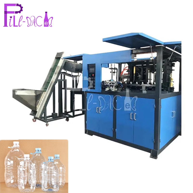 Máy / Thiết bị thổi chai PET hoàn toàn tự động 2 khoang cho 3 - 5L