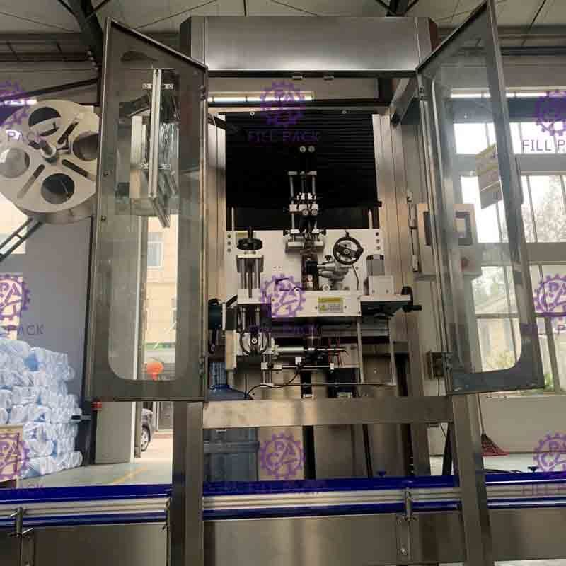 0-50BPM Thép không gỉ Gallon Nhãn hiệu máy PLC Control