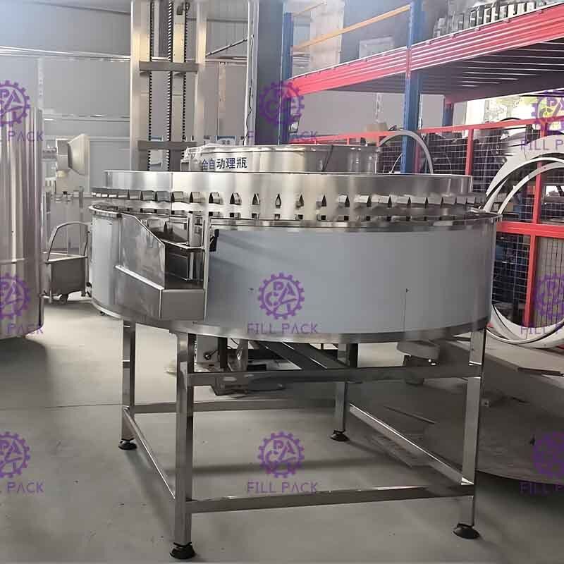 PET / Nhựa Unscrambler Máy phân loại chai PE Dây chuyền thiết bị Hệ thống nhà máy Bảng tích lũy nhận