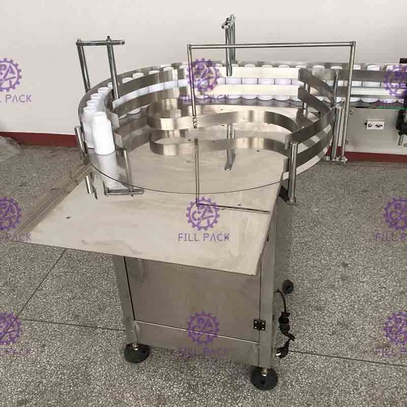 Xoay người thu gom chai quay nhận bàn / máy / thiết bị / dây chuyền / nhà máy / hệ thống