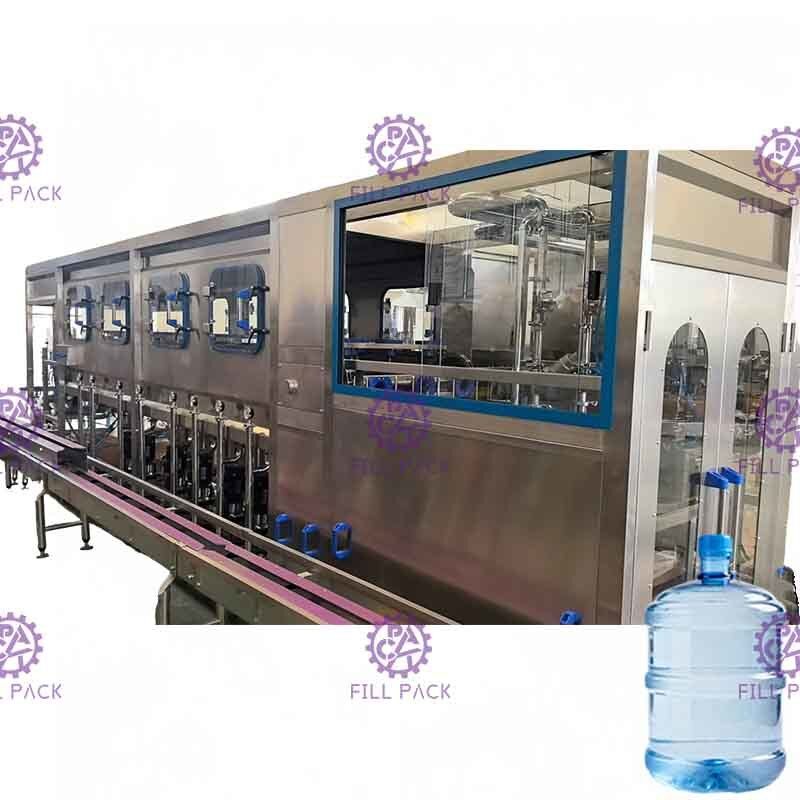 Nhà máy làm đầy nước thùng 5 Máy làm đầy nước Gallon 450 BPH cho nước nhỏ