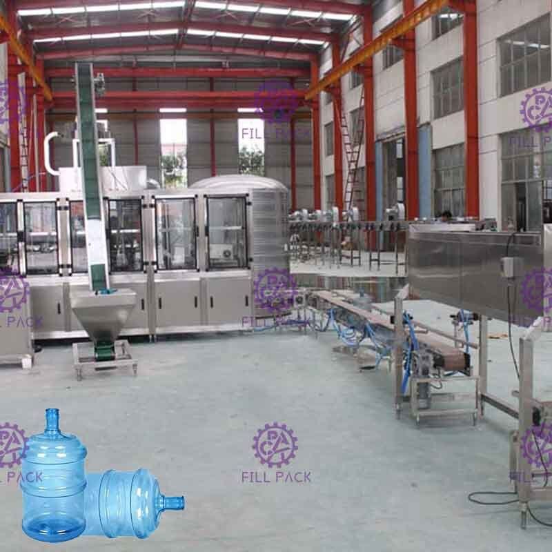 PLC kiểm soát lỏng Điền Máy móc Với Chủ Gallon thép không gỉ