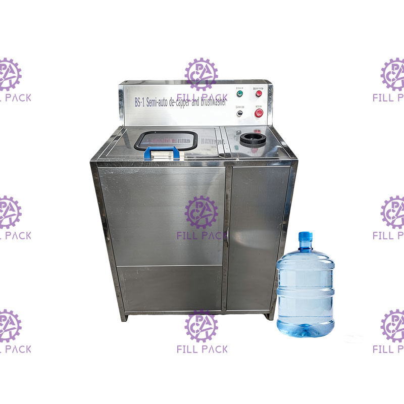 5 Gallon Máy chiết rót nước Máy giặt bán tự động công nghiệp Gallon Chai 1 Trưởng